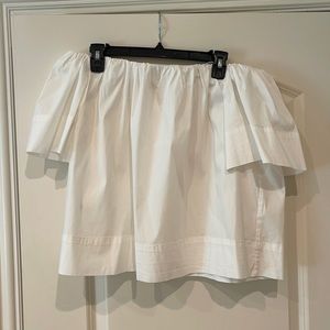 White strapless Cremieux top size medium